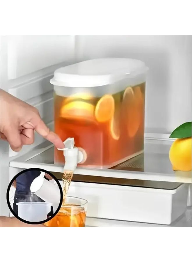 Large Capacity Beverage Dispenser With Faucet 118.35oz For Home And Commercial Use - Image 2