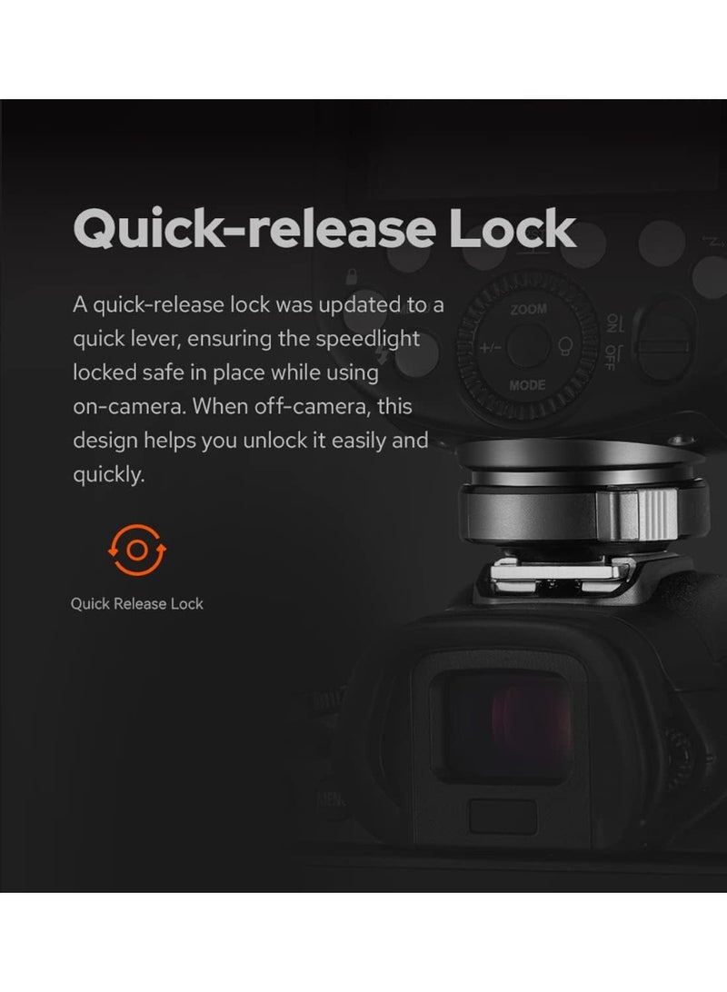 جودوكس فلاش Godox V860III-C TTL لكاميرات كانون – بطارية ليثيوم، تزامن عالي السرعة، ضوء نمذجة مدمج، نظام لاسلكي - Image 4