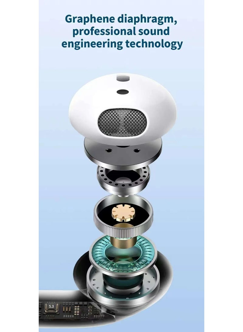 دوداو سماعات أذن لاسلكية DUDAO U2S U4S Gen برقم تسلسلي حقيقي. قم بإعادة تسمية سماعات الرأس اللاسلكية Bluetooth داخل الأذن لسماعات الأذن tws USB C 2025 - Image 3