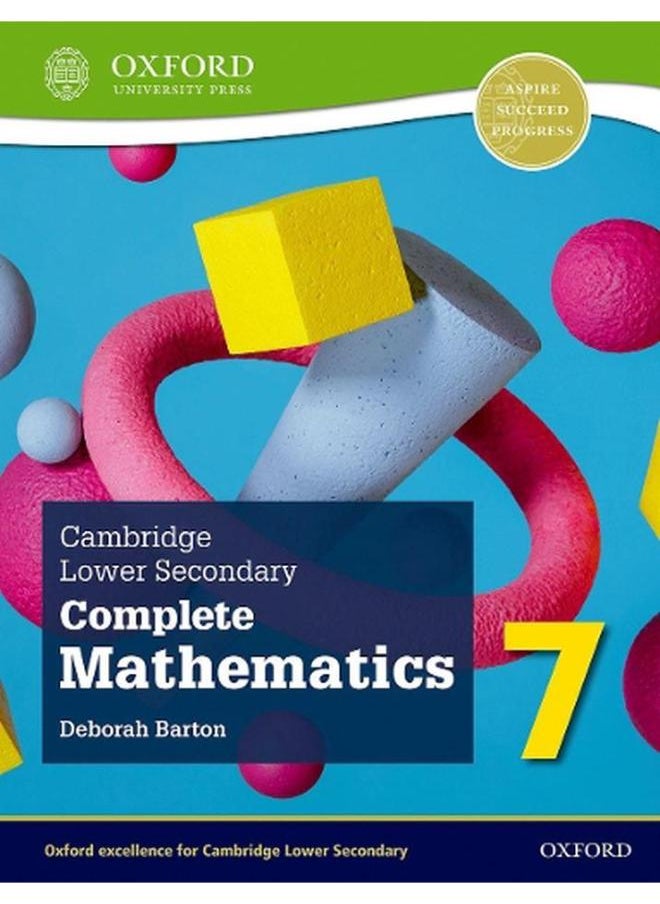 null - Cambridge Lower Secondary Complete Mathematics 7 Student Book Second Edition Ed 2 - Image 1