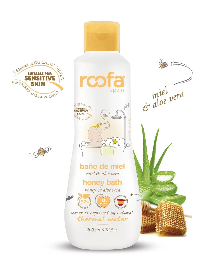 روفا اسبانيا جل استحمام بالعسل 200 مل - Image 1