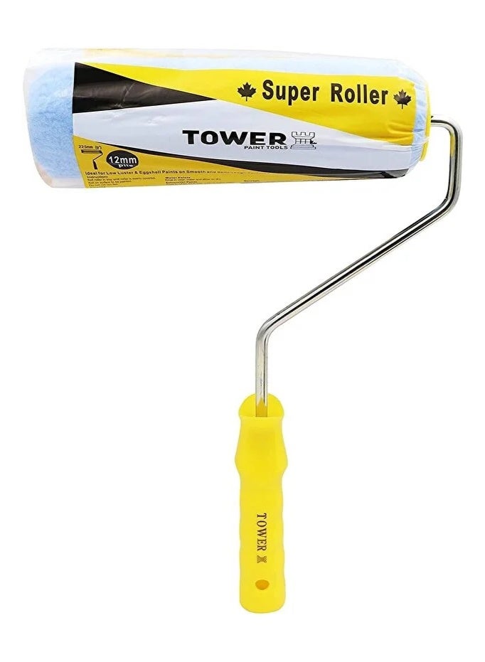 Tower Paint Tools Combo Set - 2 inch Paint Brush, 9 inch Roller, 9 inch Roller Refill - 3 in 1 Combo - Image 2