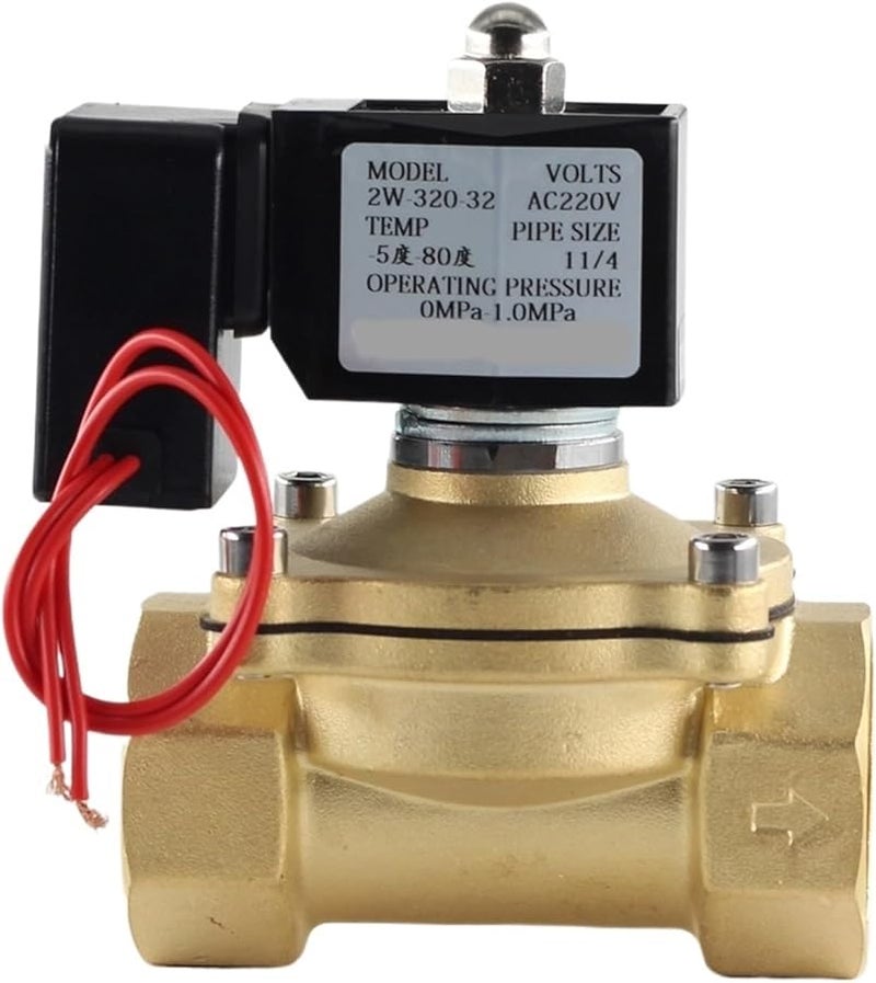 Normally Closed Solenoid Valve 24V For Water Gas Oil AC220V DC12V DC24V DN10 15 25 32 - Image 4