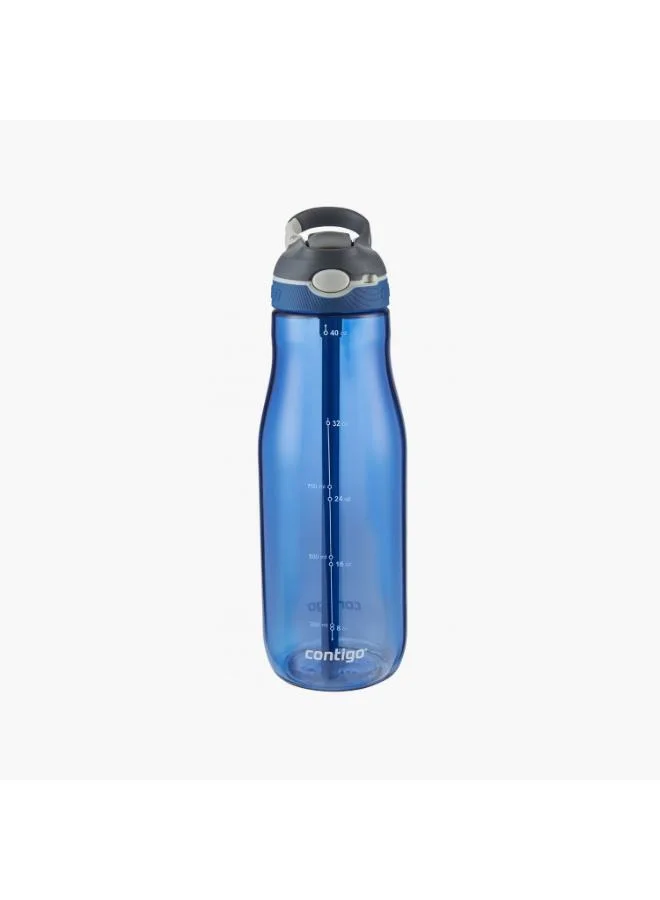 كونتيجو Contigo Plain Plastic Water Bottle with Straw and Leak Resistant Design - 1200 ml