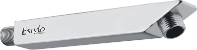 EstyloABS Shower Platina 4x 4 with SS 9 Inch Arm with Rub It Technologyeasy to Clean Silicon Nozzle Cat No 3848 Silver - Image 2