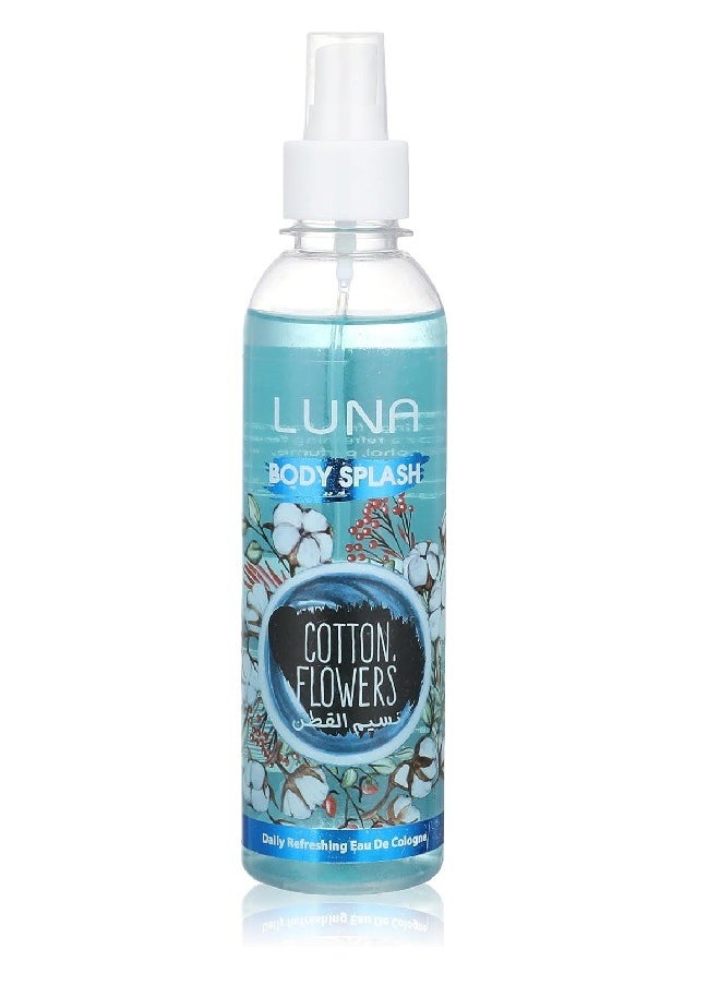 Luna - Eau De Cologne Cotton Flowers 250 ml - Image 1