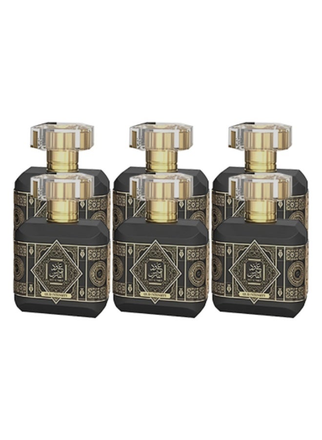 Al Fares 6 Pieces Oud Al Fares Oud Intensity Perfume For Men 100ml EDP - Image 1