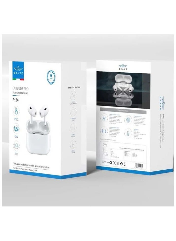 Brave - Brave Earbuds Pro 2 With Intelligent Touch Control & 12 Month Warranty - Image 1