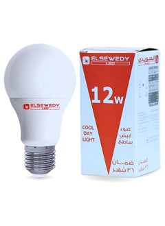 ELSEWEDY ELECTRIC El Sewedy LED bulbs 12 watt - White Lighting - 3 Pieces  - Image 2