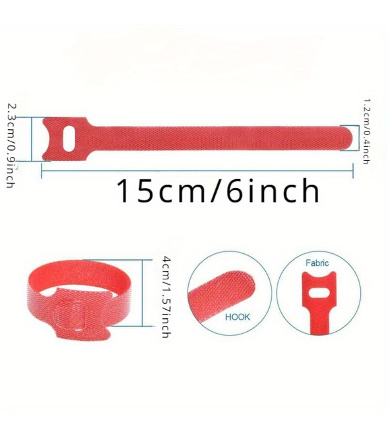 30 Pcs Reusable Self Adhesive Cable Clamps Multi Functional Cable Management for Home Office - Image 3
