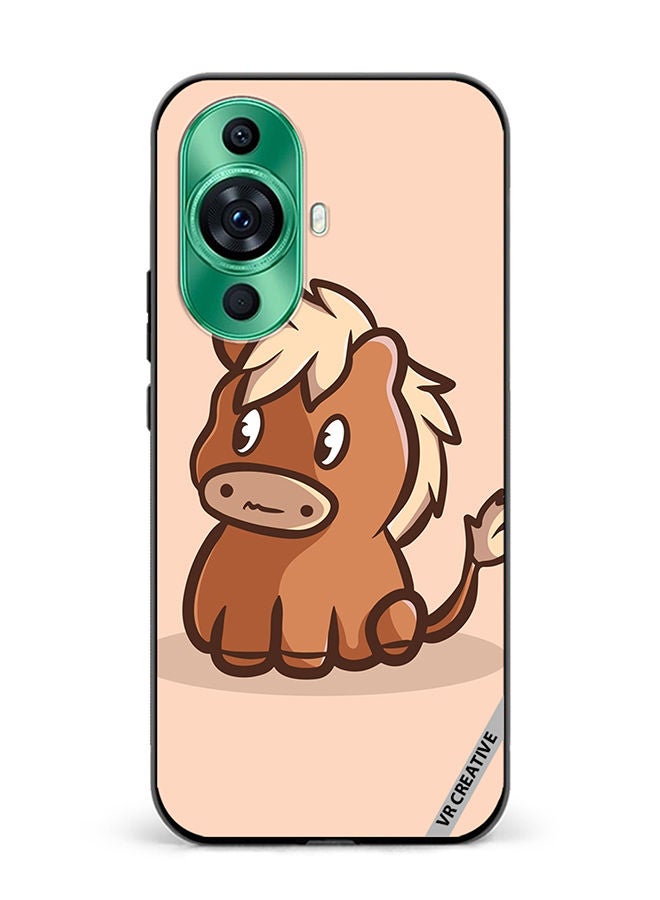 VR CREATIVE Protective Case Cover For Huawei nova 11 Pro Horse Cartoon Design Multicolour - Image 1