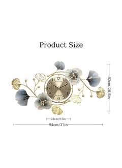 ARThouse Art House Designer Zinco Metal Wall Clock 35 2 20 inch  - Image 2
