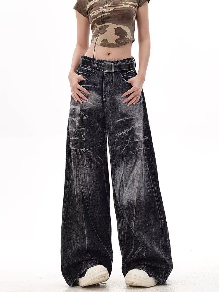 Vintage Classic European-American Design Daily Commute Jeans  Size_S - Image 1