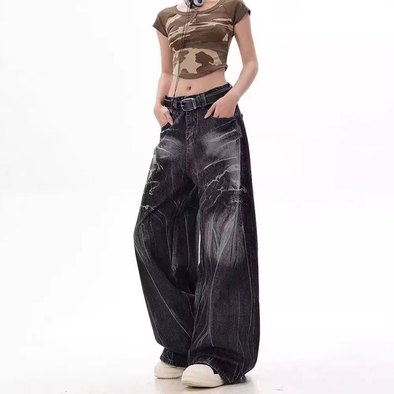 Vintage Classic European-American Design Daily Commute Jeans  Size_S - Image 3