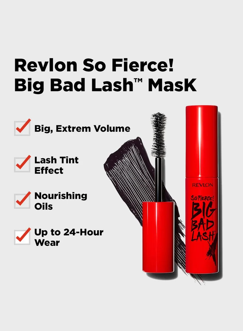 ريفلون Revlon So Fierce Big Bad Lash Mascara - Blackest Black