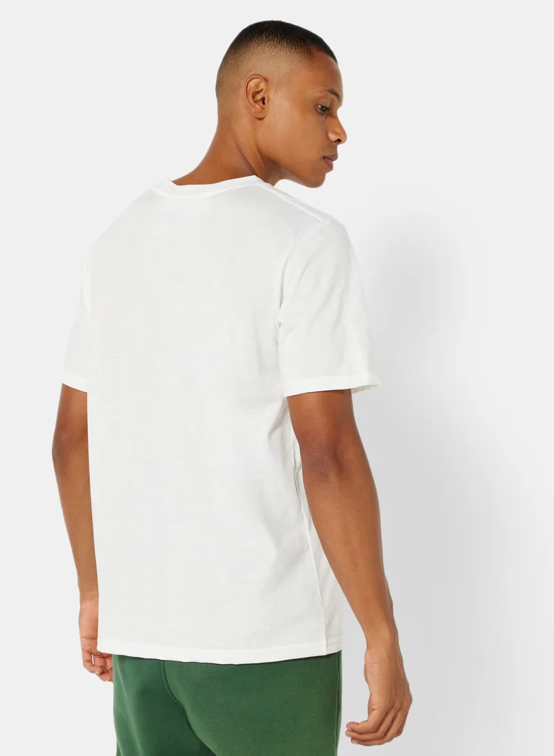 STYLISTPARK Rose Graphic Crew Neck T-Shirt