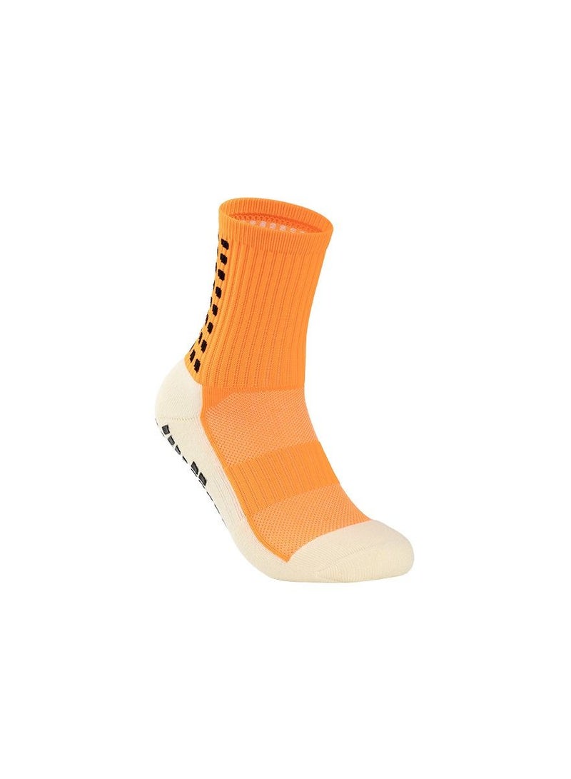 Loquat Anti Slip Mid Calf Sport Socks 