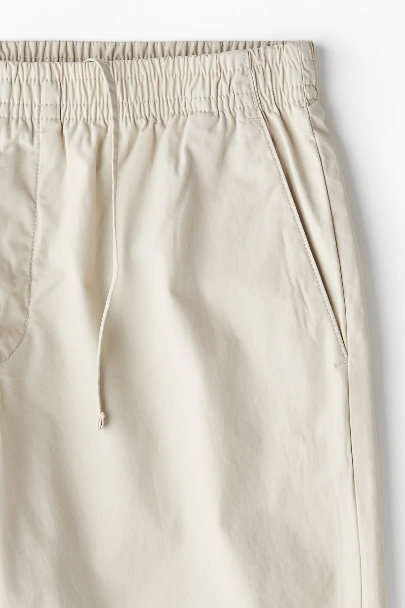 H&M Regular Fit Poplin Trousers