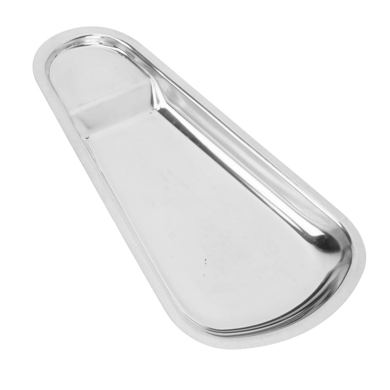 Stainless Steel Tray: 1 Fan Shape, Heat Resistant, Durable, Space-Saving - Easy Clean, Hygienic Serving Platter for Home Kitchen, Bathroom, Dining Party Use - Image 4