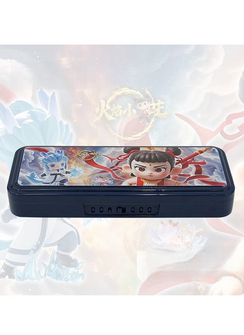 Nezha Animation Cartoon Pencil Case for Primary School Students