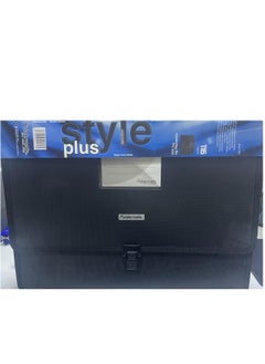 Foldermate 26-Pocket Expanding File Holder Black  - Image 1