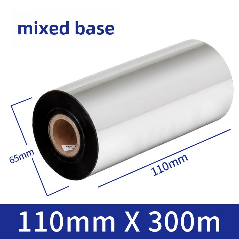 Generic Cherry Blossom Wax Resin Ribbon Custom Thermal Transfer 110*300m mixed base 