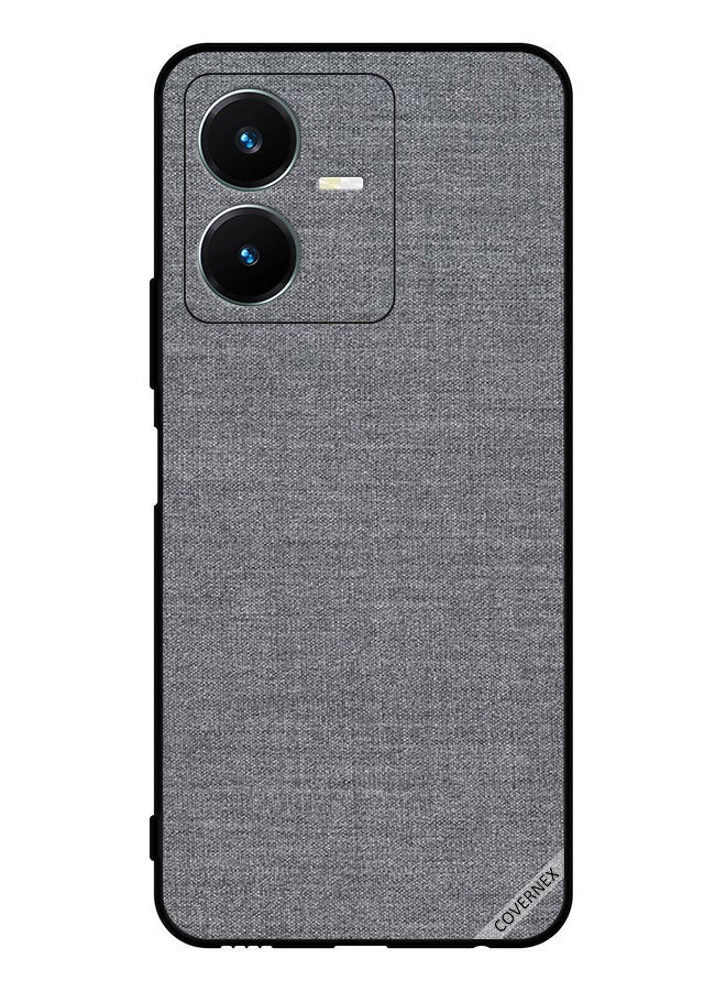 Covernex Protective Case Cover For Vivo Y22s Cloth Pattern - Image 1