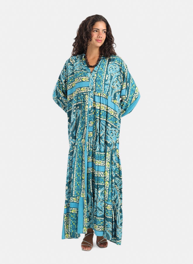 Carina Chic Printed Maxi Dress - Image 1