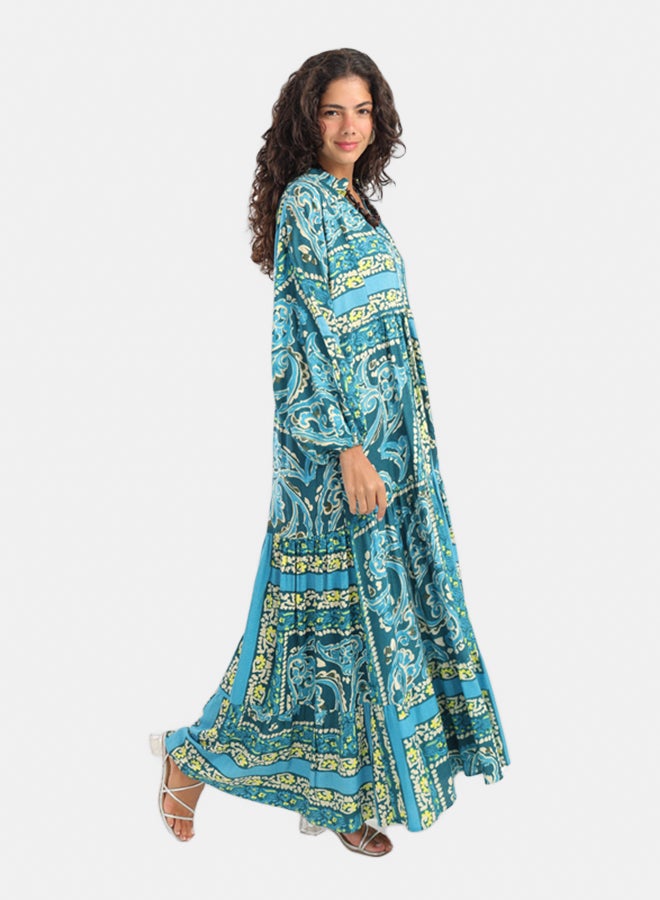Carina Chic Printed Maxi Dress - Image 2