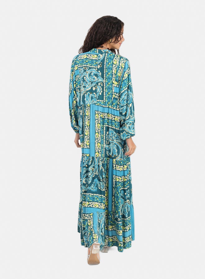 Carina Chic Printed Maxi Dress - Image 3