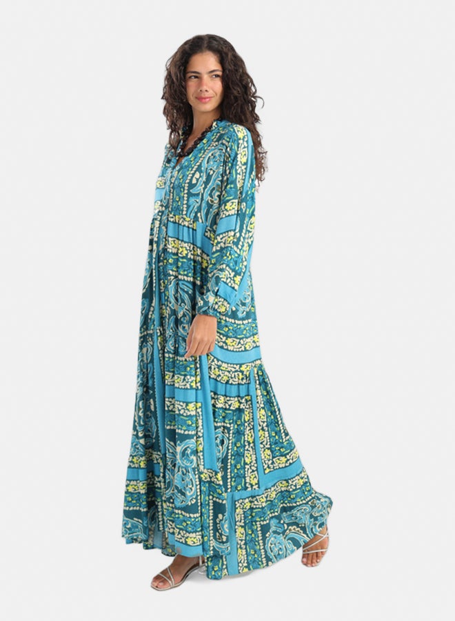 Carina Chic Printed Maxi Dress - Image 5