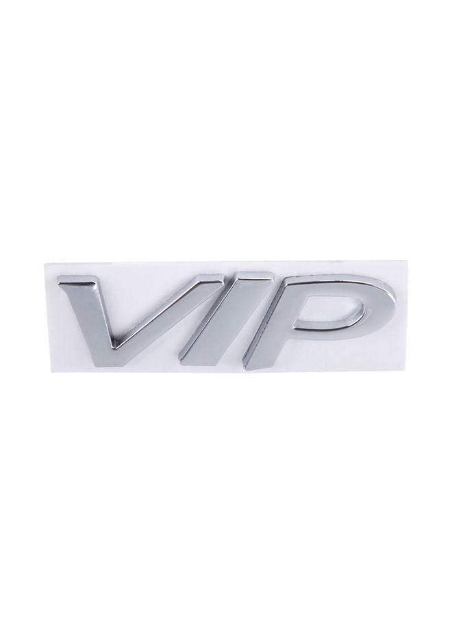 NIBEMINENT VIP Shape Shining Metal Car Sticker - Image 1