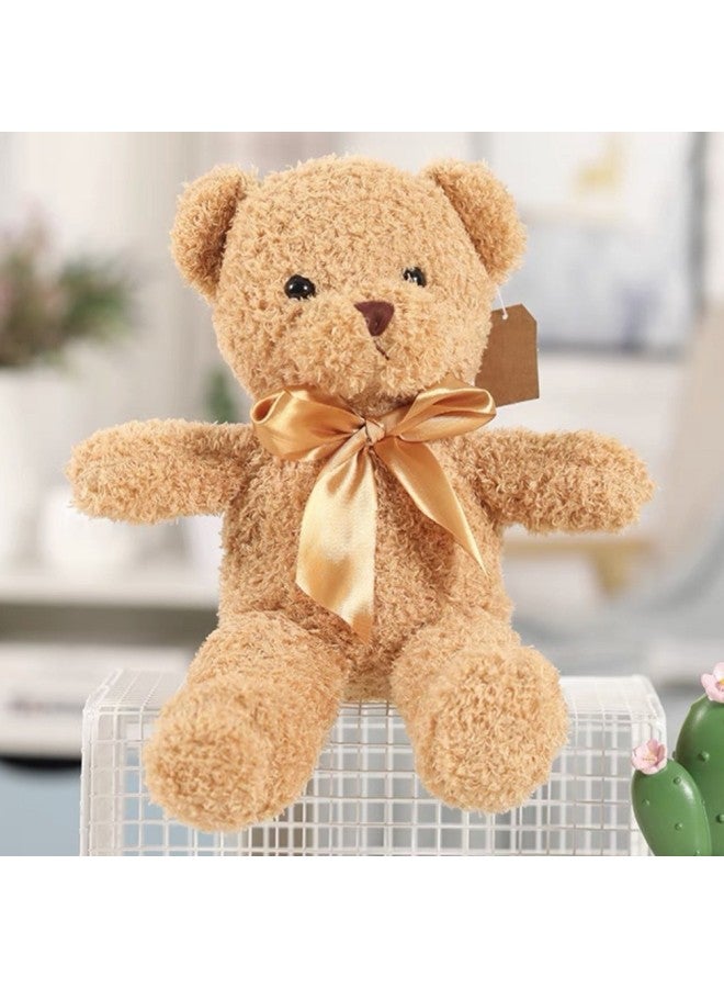 Claw Machine Dolls Toy/plushie For Kids Adults - Fun Arcade Game Play - Soft Stuffed Animal Toy Various Colors Available-Specifications:Light Brown Ribbon Bear-Color:38cm - Image 1