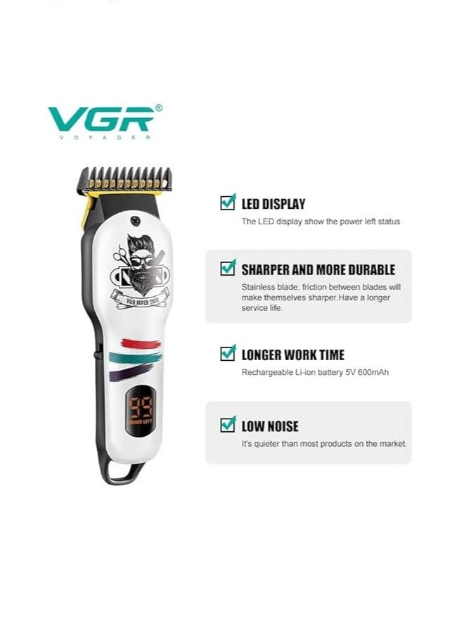 VGR V-971 Professional Hair Trimmer Multicolour - Image 3
