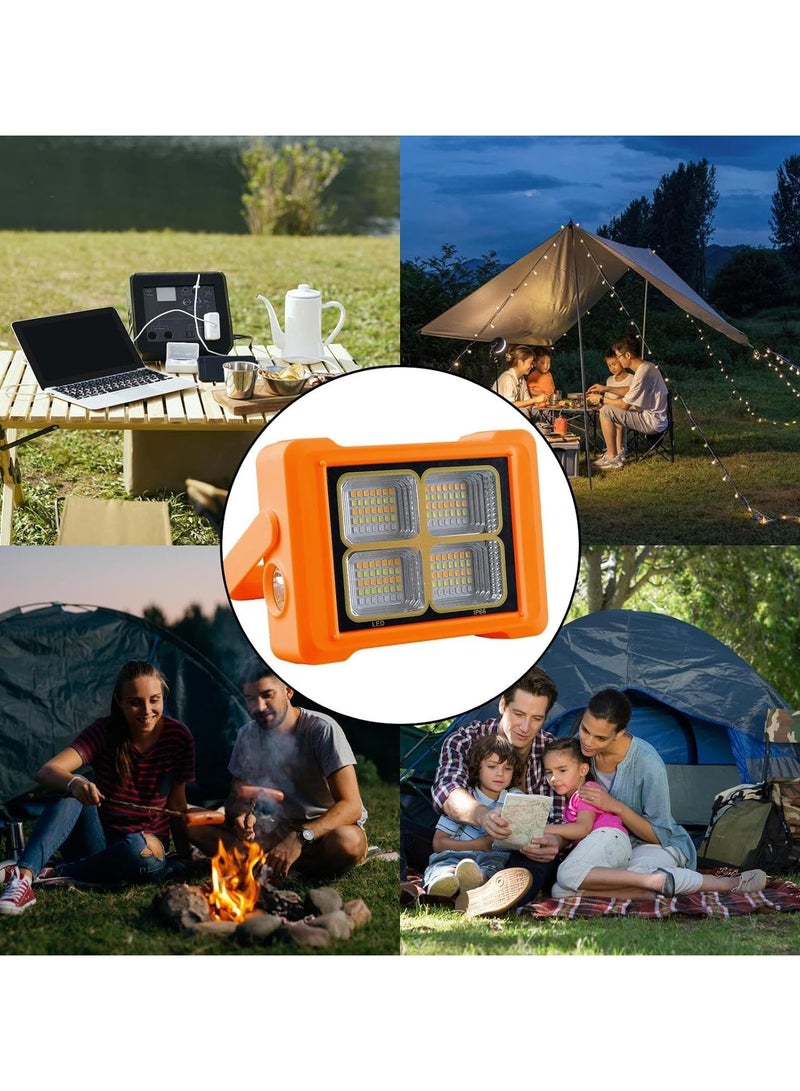 Tent Light,Dimmable Light with Portable Handle - Energy-Saving Solar Light for Night Fishing, Car Repair, Camping, Picnic, Outdoor Exploration, Mountaineering - Image 3