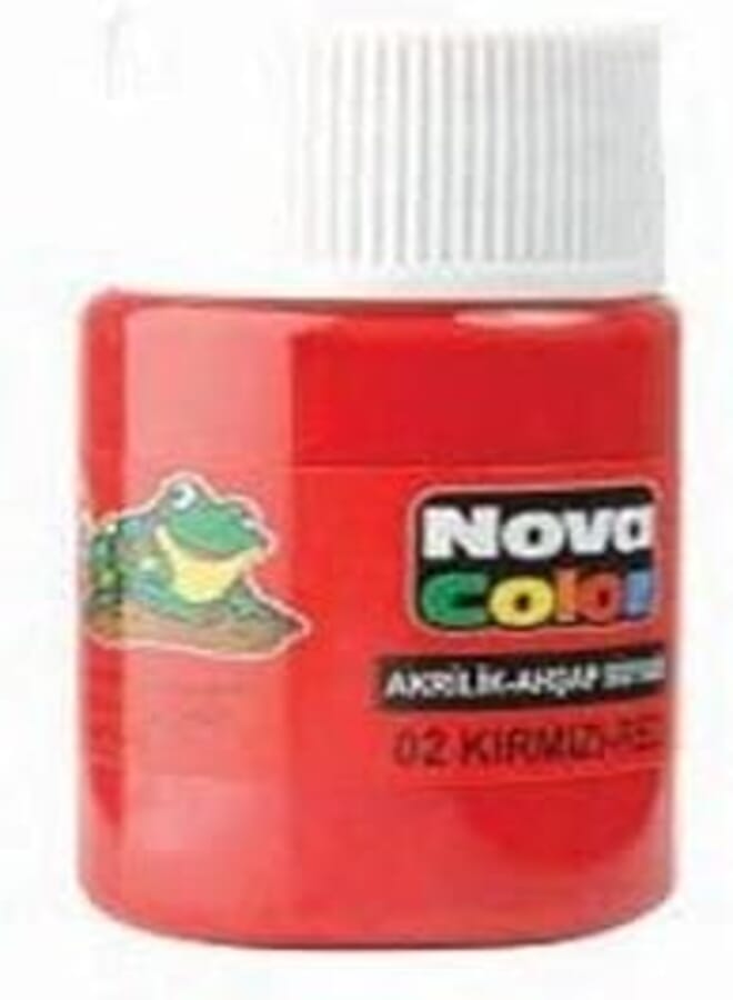 Nova acrylic red 30ml turkish