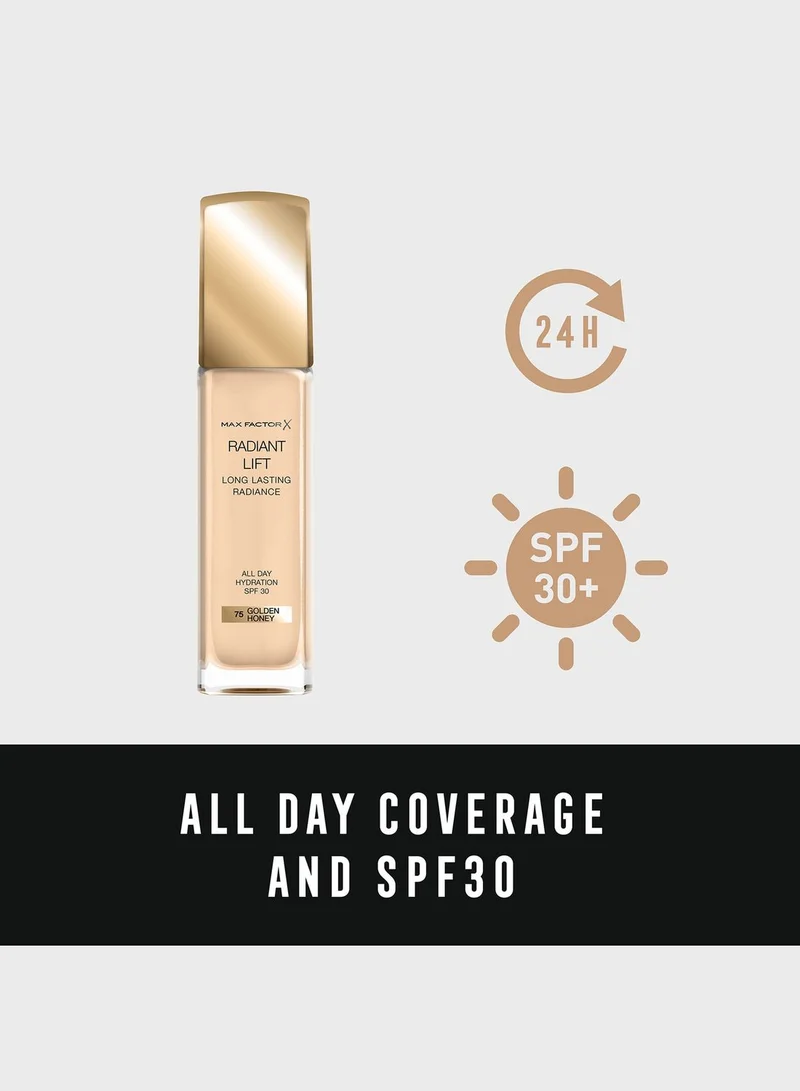 Max Factor Radiant Lift Foundation- 075 Golden Honey