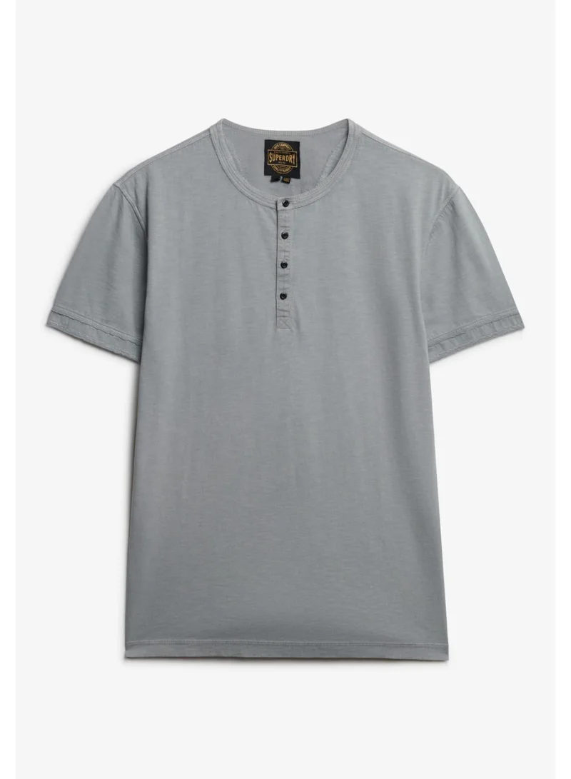 Superdry Slub Ss Jersey Grandad Top