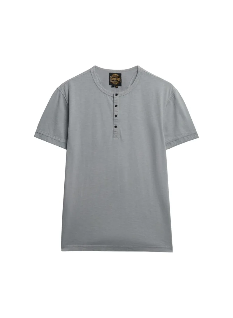 Superdry Slub Ss Jersey Grandad Top