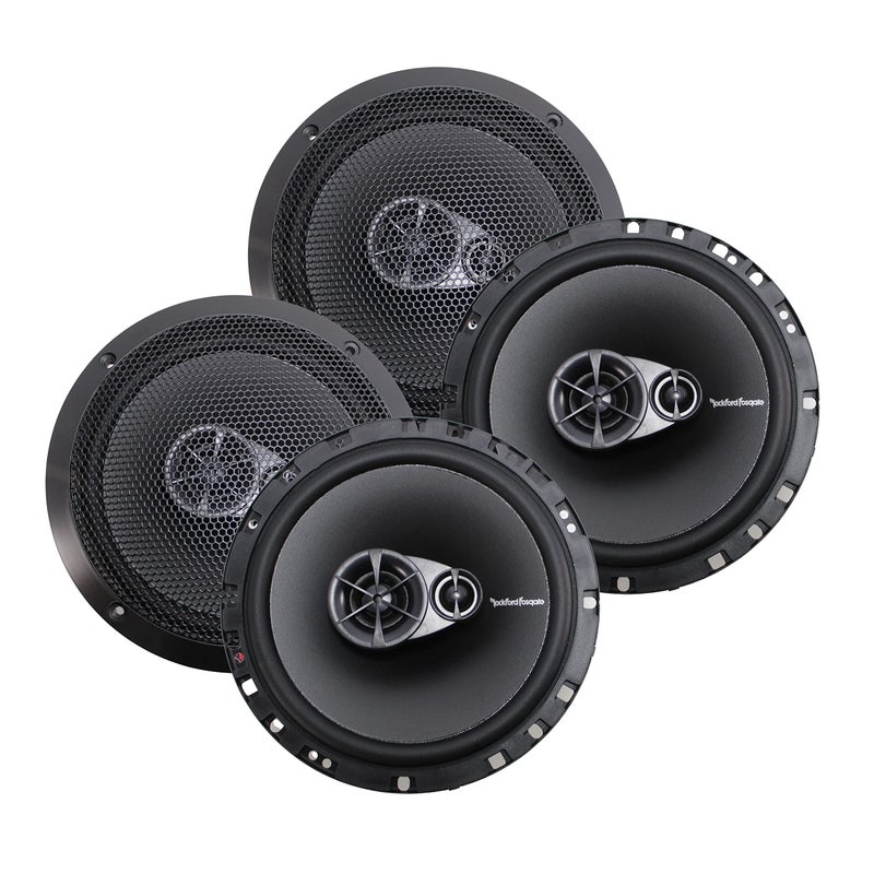 Rockford Fosgate 4 New R165X3 6.5" 180W 3 Way Car Audio Coaxial Speakers Stereo - Image 1