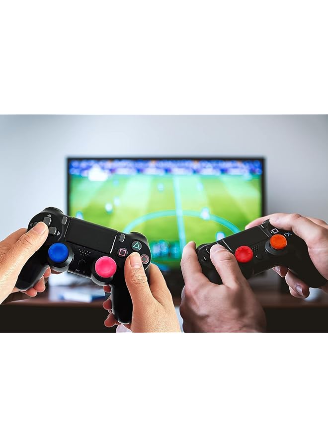 Gaming Controller Thumb Grips Multi Colour Silicone Caps For Ps4 Ps5 Xbox Controllers 30 Pack - Image 3