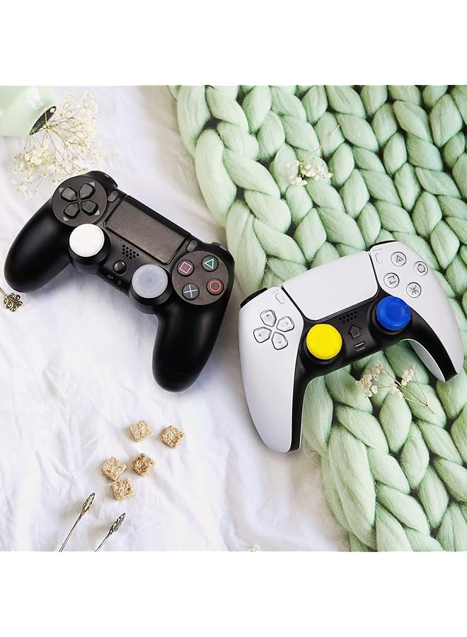 Gaming Controller Thumb Grips Multi Colour Silicone Caps For Ps4 Ps5 Xbox Controllers 30 Pack - Image 2