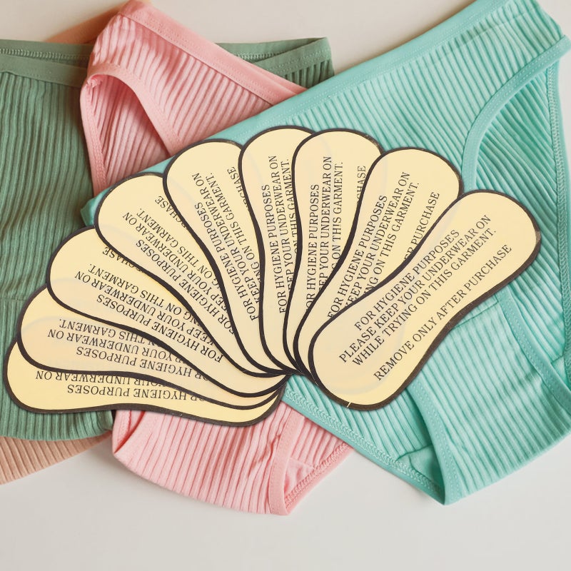 50pcs Adhesive Protective Sticker Lingerie Pant Liner Underpants Protective Sticker - Image 2