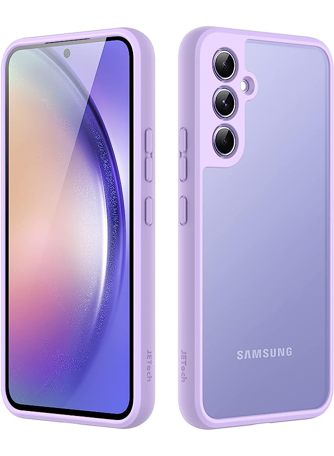 Jetech Matte Case For Samsung Galaxy A54 5G 6.4-Inch, Frosted Translucent Back Protective Slim Phone Cover, Anti-Fingerprints (Lilac) - Image 1