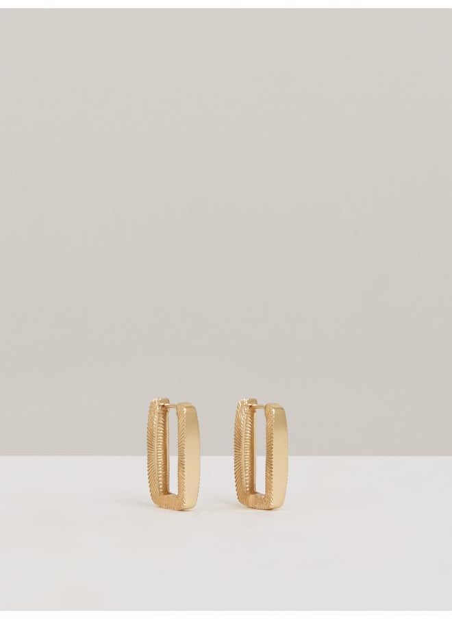 REISS Grace: Graphic Hoop Earring  - Image 1