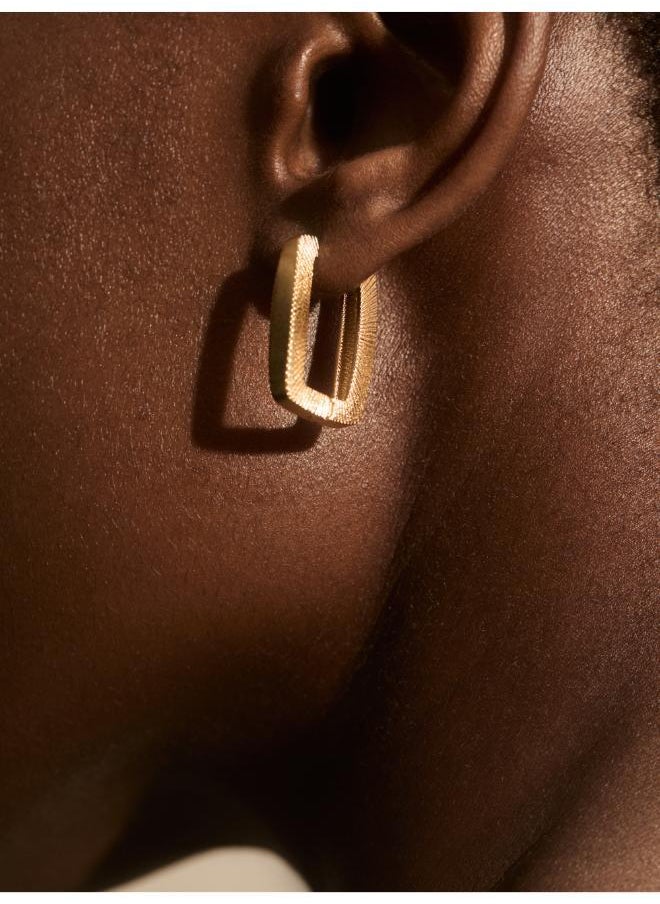 REISS Grace: Graphic Hoop Earring  - Image 5