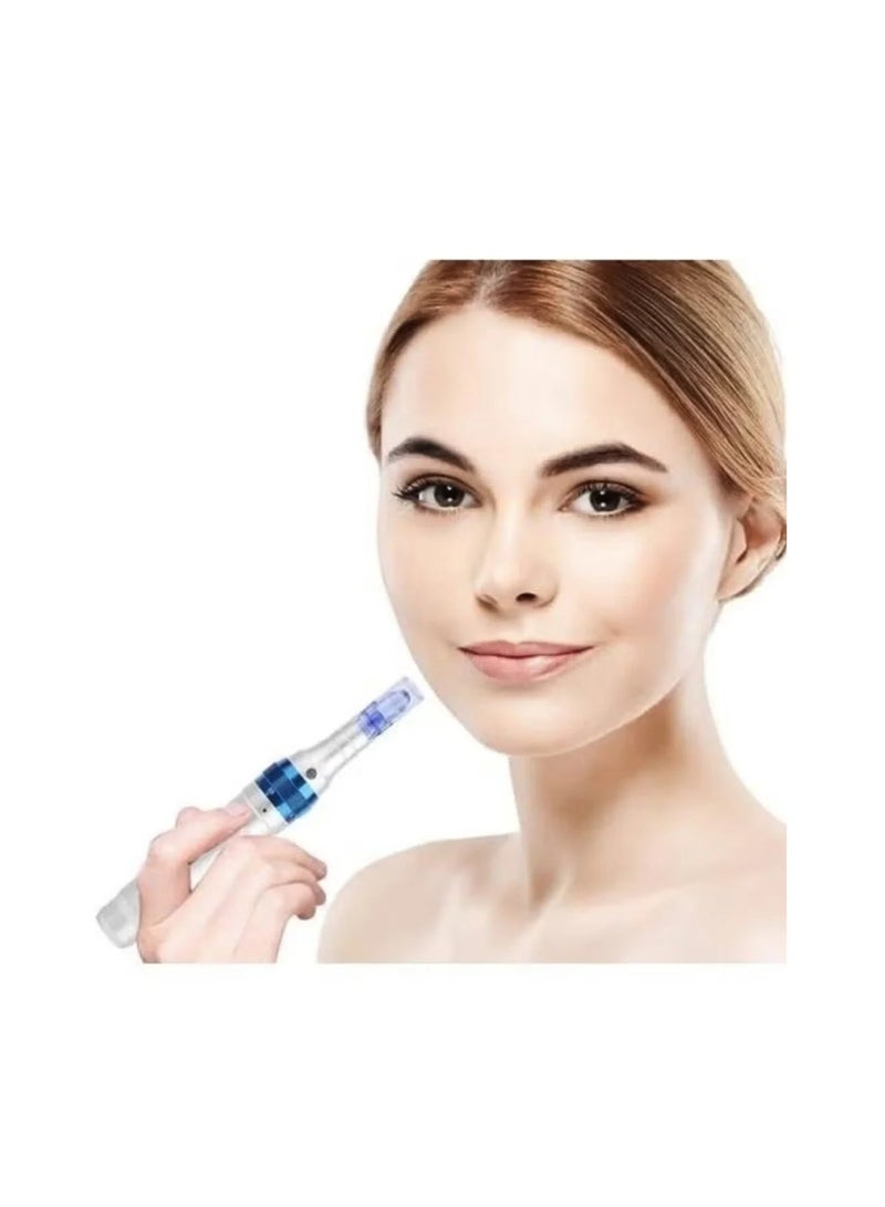 دكتور بن خرطوشة بديلة لجهاز ديرما ألترا A6، تحتوي على 36 إبرة، 20 قطعة، لون أزرق، طول 8 سم. - Image 4