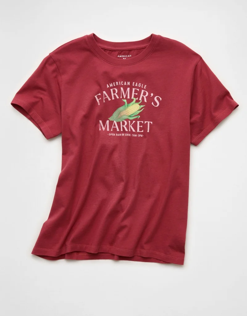 American Eagle  AE Everyday Graphic T-Shirt for Women | Best Price UAE