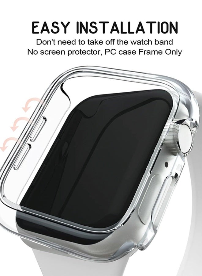 Suitable for S11 Apple Watch case Appleiwatch11, 10 case PC case film integrated Apple Watch case (45mm, 7/8/9 generation universal) - Image 4