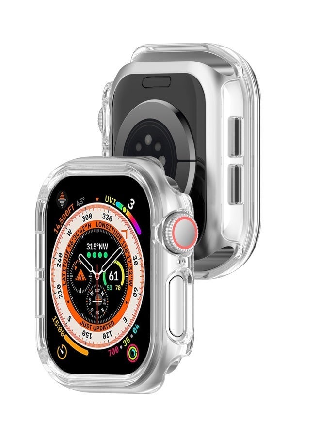 Suitable for S11 Apple Watch case Appleiwatch11, 10 case PC case film integrated Apple Watch case (45mm, 7/8/9 generation universal) - Image 1